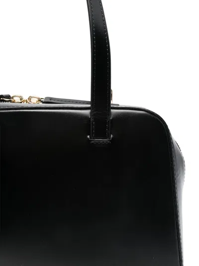 Apc A.p.c. Black Shoulder Bag With Versatile Carrying Options In Black