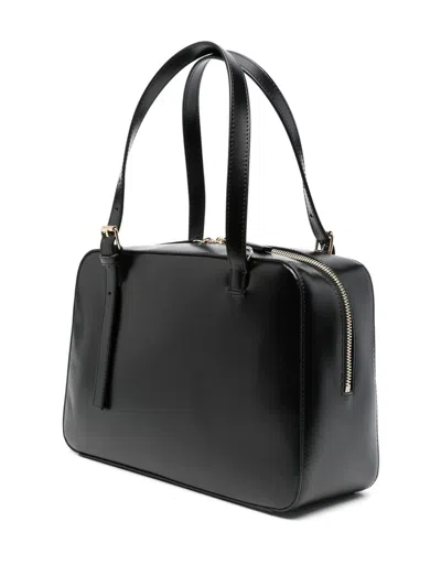 Apc A.p.c. Black Shoulder Bag With Versatile Carrying Options In Black