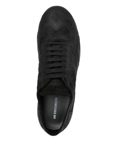 Ann Demeulemeester Fides High-top Boxing Sneakers In Animal Print