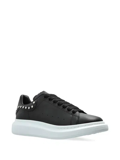 Alexander Mcqueen Studded Oversize Sneakers In Black