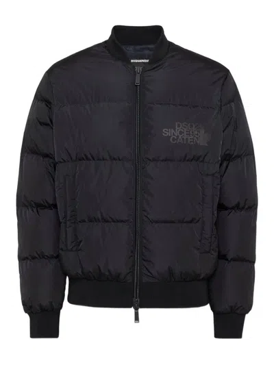 Dsquared2 Dsquared Men Jacket With Logo In Black