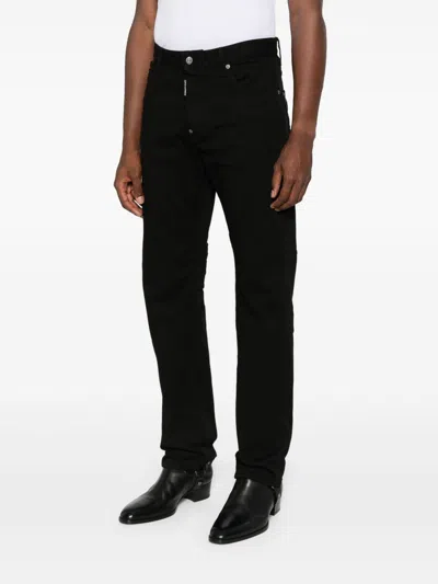 Dsquared2 Dsquared Men Skater Jeans In Black
