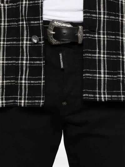 Dsquared2 Dsquared Men Skater Jeans In Black