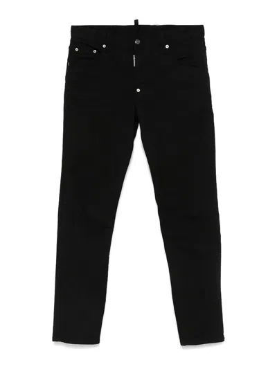 Dsquared2 Dsquared Men Skater Jeans In Black