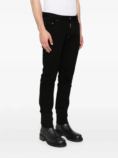Dsquared2 Dsquared Men Skater Jeans In Black