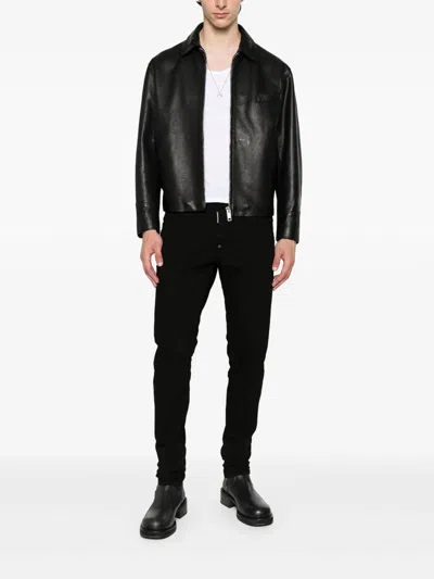 Dsquared2 Dsquared Men Skater Jeans In Black
