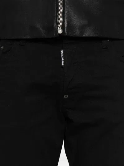 Dsquared2 Dsquared Men Skater Jeans In Black