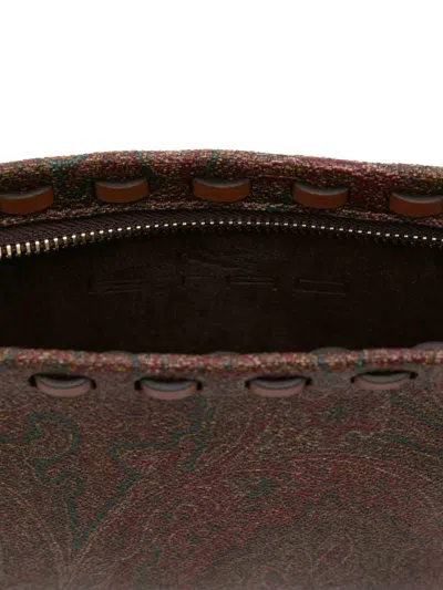 Etro Arnica Shoulder Bag 1984 Brown In Multi