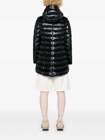 Herno A-shape Ultralight Jacket With Glossy Finish In Black