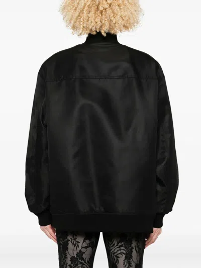 Sportmax 'agape' Bomber Jacket In Black