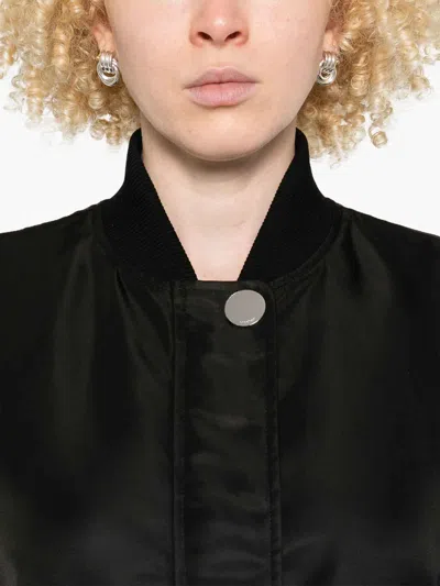 Sportmax 'agape' Bomber Jacket In Black