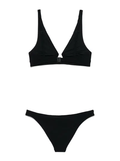 Zimmermann Rhiannon Wire Front Bikini Clothing In Black
