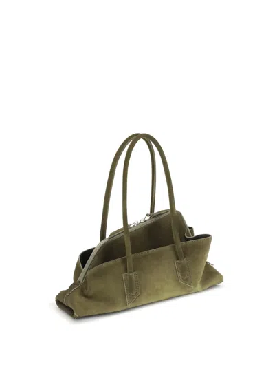 Attico Shoulder Bags Green In Green
