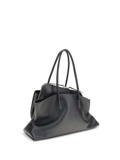 Attico La Passeggiata Shoulder Bag In Black