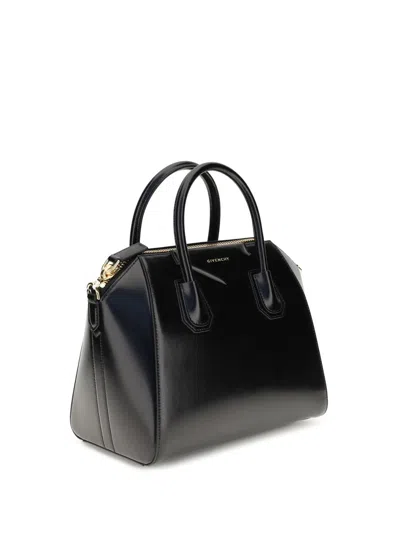 Givenchy Mini Structured Handbag Detachable Strap In Black