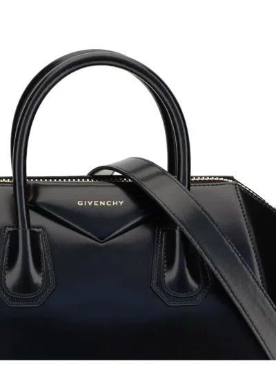 Givenchy Mini Structured Handbag Detachable Strap In Black