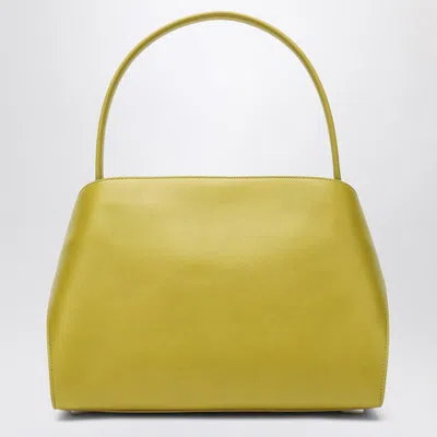Ferragamo Salvatore  Hug Soft M Bag In Lime/moss In Orange