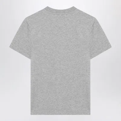 Ami Alexandre Mattiussi Logo Heavy Cotton T-shirt In Blue