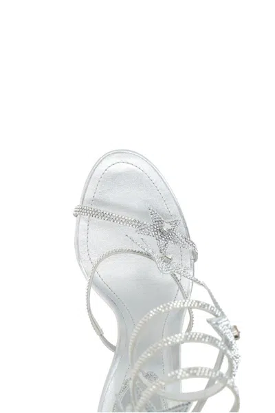 René Caovilla Sandals In White