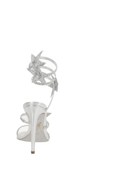 René Caovilla Sandals In White