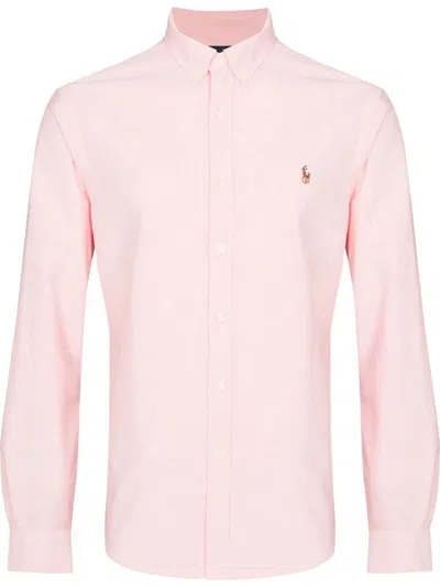 Polo Ralph Lauren Custom Fit Shirt In Pink