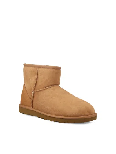 Ugg Classic Mini Chestnut Ankle Boot In Brown