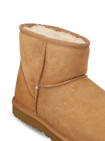 Ugg Classic Mini Chestnut Ankle Boot In Brown