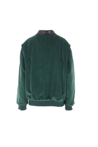 Miu Miu Coats In Green