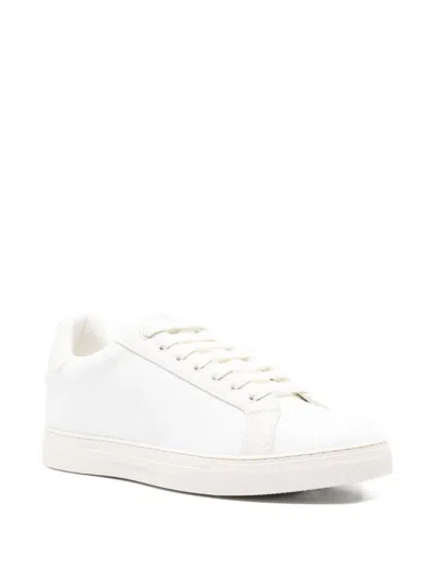Emporio Armani Exclusive Allover Logo Sneakers In Multi