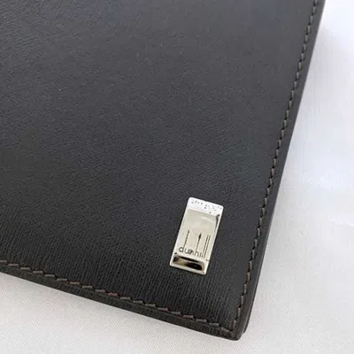 Pre-owned Dunhill Brown Leather Wallet (bi-fold) ()