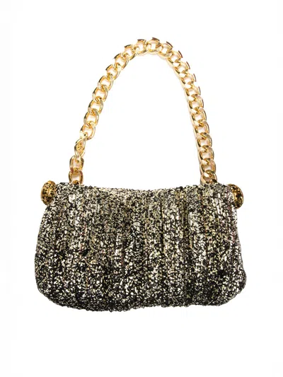 Marchesa Lace Mini Bag In Black