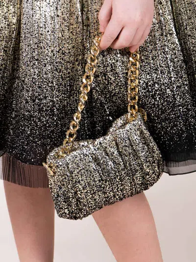 Marchesa Lace Mini Bag In Black