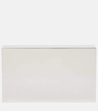 Totême Box Mini Clutch In Silver