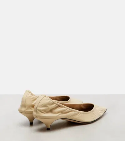 The Row Pointed High Heels In Neutral