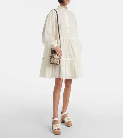 Valentino Garavani Vlogo Signature Sandal In Calfskin 80mm Woman Ivory 39 In White