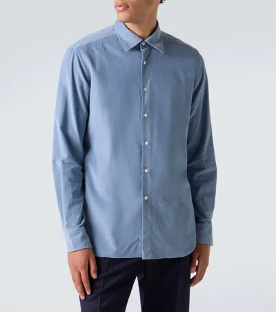 Slowear Buttoned Shirt In Blue