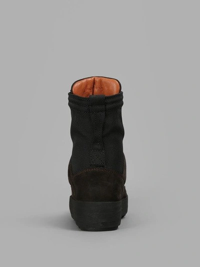 Shop Yeezy Black Military Boots