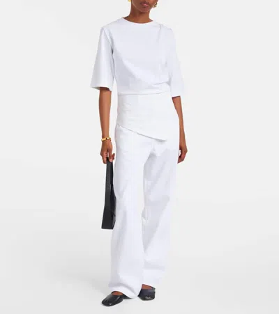 Rohe Re-invented Twisted T-shirt Optic White