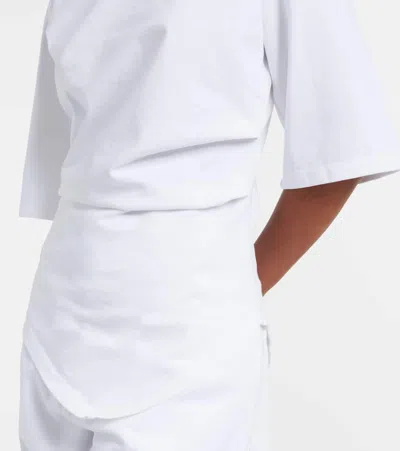 Rohe Re-invented Twisted T-shirt Optic White