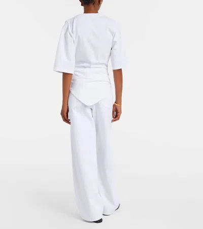 Rohe Re-invented Twisted T-shirt Optic White