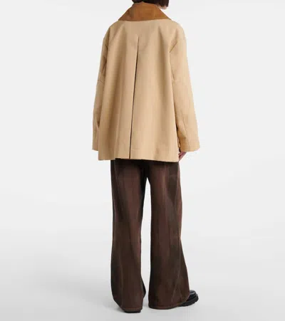 Ganni Carhartt Wip Short Sleeves Pocket Heart T-shirt In Neutral