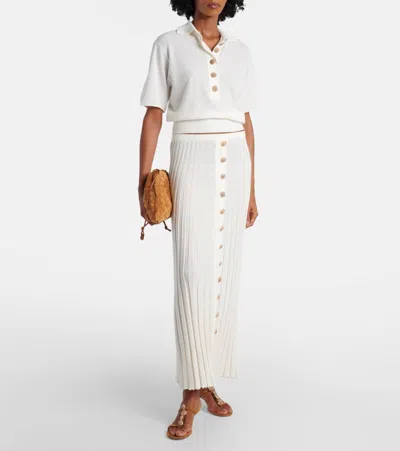 Christopher Esber Sundial Seashell Leather Kitten Heels In Brown