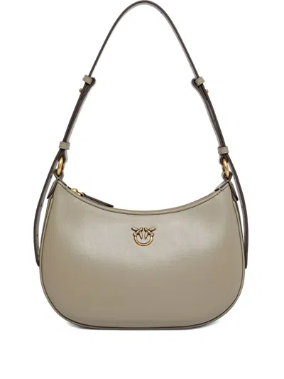 Pinko Mini Love Bag Half Moon Simply In Gray