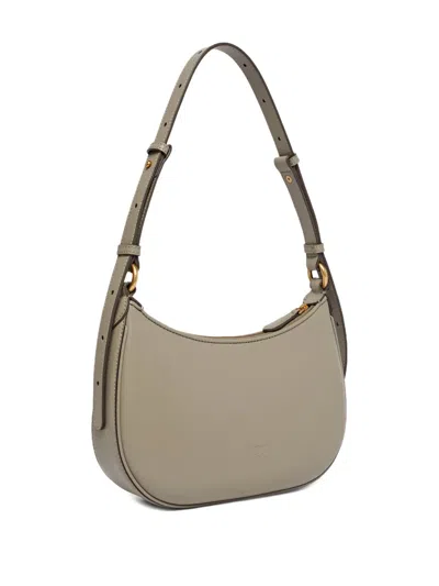 Pinko Mini Love Bag Half Moon Simply In Gray