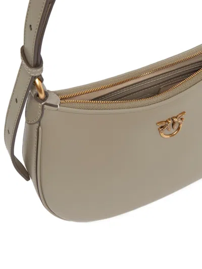 Pinko Mini Love Bag Half Moon Simply In Gray