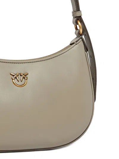 Pinko Mini Love Bag Half Moon Simply In Gray