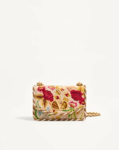 Valentino Garavani Vain Small Embroidered Shoulder Bag Woman Multicolour Uni