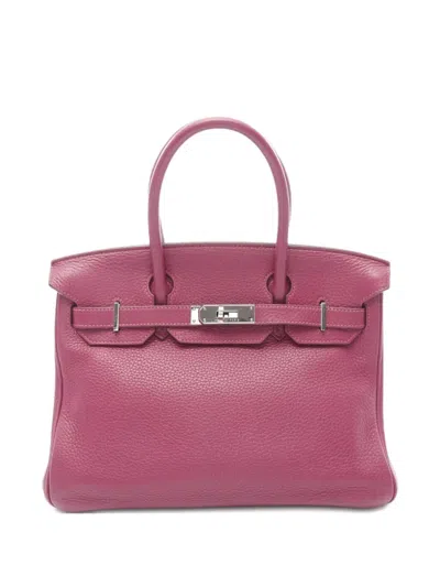 Pre-owned Hermes 2011 Birkin 30 Handbag In Purple