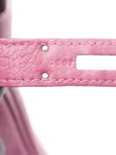 Pre-owned Hermes 2011 Birkin 30 Handbag In Purple