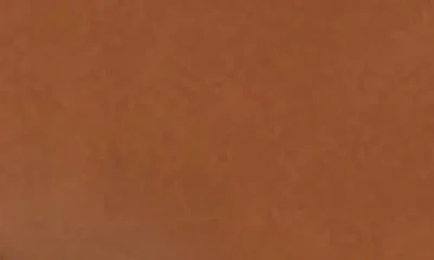 Chase & Chloe Chase And Chloe ́ Curb Chain Trimmed Lug Sole Boot In Brown